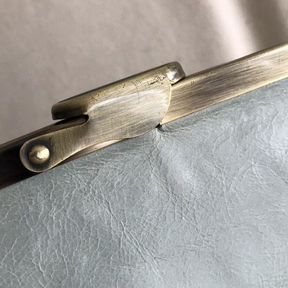 HOBO mini bag cream white leather clutch or 3 chain strap beautiful evening bag - Picture 10 of 10